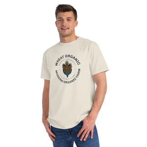 Classic Wheat Tee - Certified Organic Cotton Comfort - Dipaliz - T-shirts