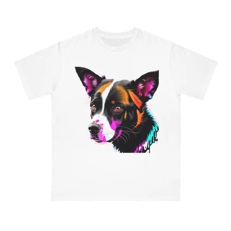 Pawsitively Pawesome: Organic Unisex Classic Dog T-shirt - T-shirt