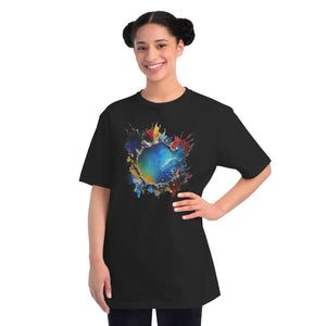 Abstract Paint Organic Unisex Classic t Shirt - Dipaliz - T-shirts
