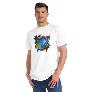 Abstract Paint Organic Unisex Classic t Shirt - Dipaliz - T-shirts
