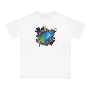 Abstract Paint Organic Unisex Classic t Shirt - Dipaliz - T-shirts