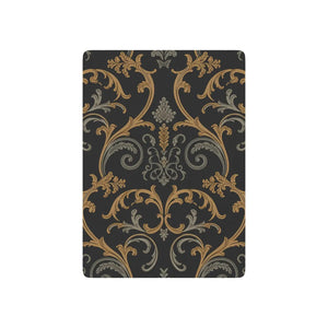 Ornate Black Poker Playing Cards 300gsm Premium Card - Dipaliz - Games