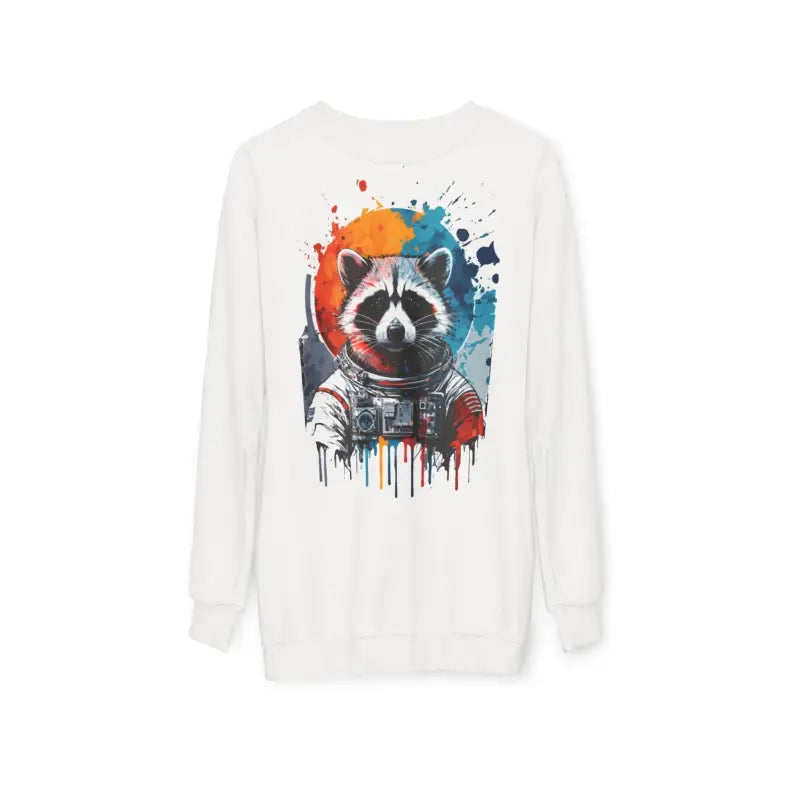 Space Suit Racoon Sweatshirt - Unisex Coolness - All Over Prints