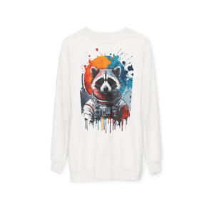 Racoon Space Suit Sweatshirt All Over Print Unisex - Dipaliz - Sweatshirts