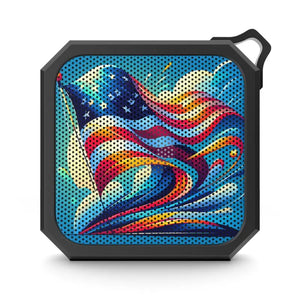 Portable Speaker American Flag Design Outdoor Bluetooth - Dipaliz - Black / one Size - Speakers