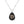 Bold Letter d Oval Necklace Decorated Zinc Alloy Dipaliz - Necklaces