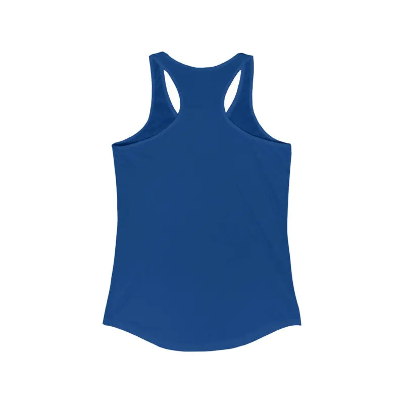 Stylish Overlapping Circles Racerback Tank for a Bold Look - Top