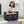 Oversized Polyester Weekender Tropical Black - Dipaliz - Luggage & Bags