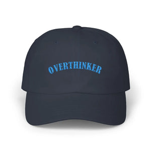 White Overthinker Classic Dad Cap Effortless Everyday Dipaliz - Baseball Caps