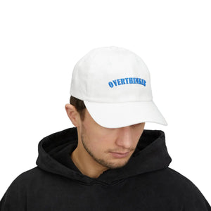 White Overthinker Classic Dad Cap Effortless Everyday Dipaliz - Baseball Caps