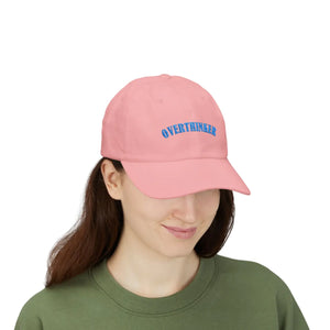 White Overthinker Classic Dad Cap Effortless Everyday Dipaliz - Baseball Caps