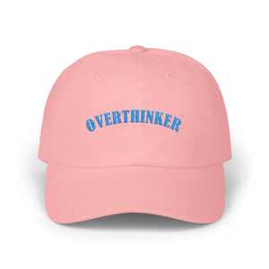 White Overthinker Classic Dad Cap Effortless Everyday Dipaliz - Baseball Caps