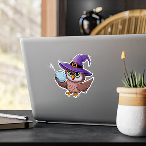 Spooktacular Owl Vinyl Decals - Kiss-cut Border Halloween - Dipaliz - Home Decor