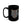 Artistic Owl Mandala Black Ceramic Mug - Dipaliz - Mugs