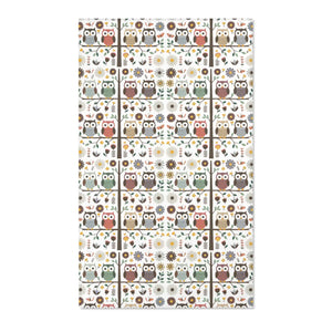 Owls on a Tree Area Rug – Polyester Chenille - Dipaliz - Rugs