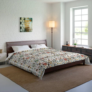 Tree Comforter – Bright White Eco-friendly - Dipaliz - Blankets