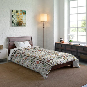 Tree Comforter – Bright White Eco-friendly - Dipaliz - Blankets