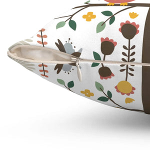 Sustainable Owl Pillows – Eco-friendly 18x18 - Dipaliz - Throw