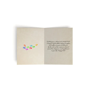 Luxurious Holi Greeting Cards - Celebrations - Dipaliz - & Note