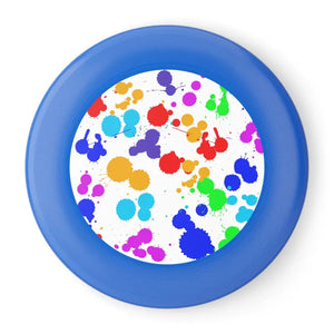 Accessories - Wham o Splats Frisbee Ultimate Outdoor Paint Pattern Fun - Dipaliz Blue / 10.9’’