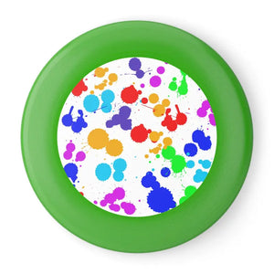 Accessories - Wham o Splats Frisbee Ultimate Outdoor Paint Pattern Fun - Dipaliz Green / 10.9’’