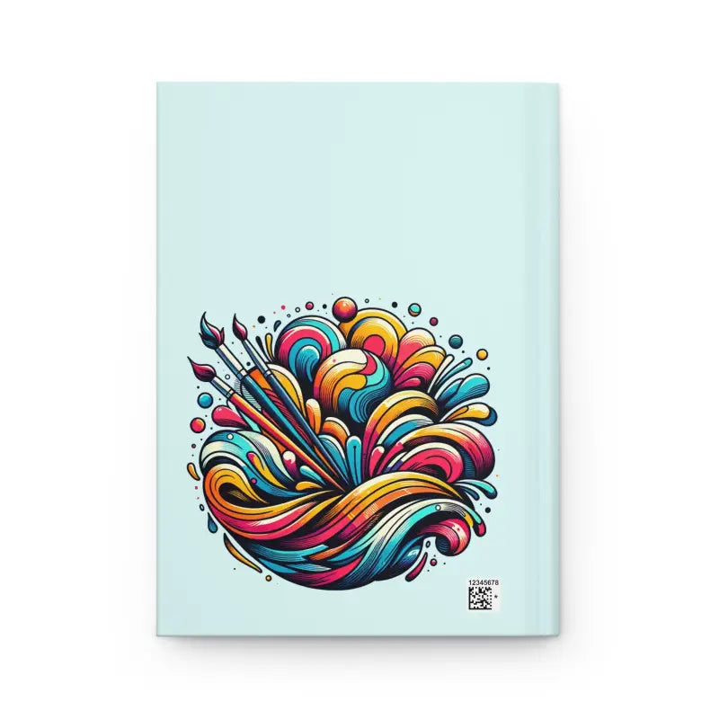 Paintbrush with Vibrant Colors Hardcover Journal Matte - Paper Products