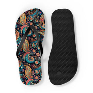 Flip Flops Paisley Eva Sole Polyester Suede Comfort - Dipaliz - Slippers