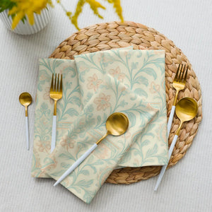 Premium Cloth Napkin Set - Paisley Floral Pattern for Stylish Dining - Dipaliz - Napkins