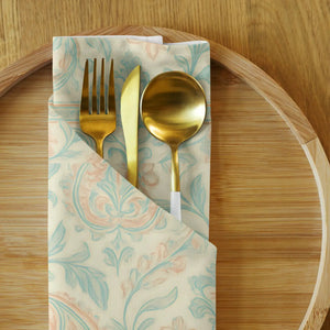 Premium Paisley Floral Cloth Napkin Set - Stylish Dining - Dipaliz - Napkins