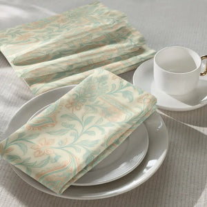Premium Cloth Napkin Set - Paisley Floral Pattern - Dipaliz - Napkins