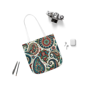 Tote-ally Artsy Polyester Canvas Tote - Dipaliz - Bags