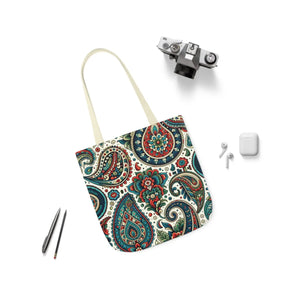 Tote-ally Artsy Polyester Canvas Tote - Dipaliz - Bags