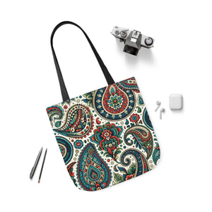 Tote-ally Artsy Polyester Canvas Tote - Dipaliz - Bags