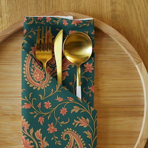 Vibrant Paisley Cloth Napkin Set - Premium Dining - Dipaliz - Napkins