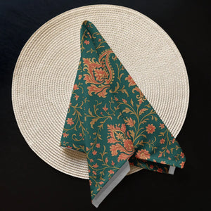 Vibrant Paisley Cloth Napkin Set - Premium Dining - Dipaliz - Napkins