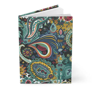 Paisley Pattern Journal - Stylish Women’s Fashion Design - Dipaliz - Journals