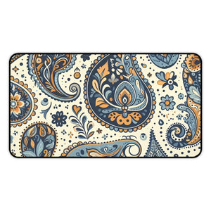 Paisley Neoprene Desk Mat - High-quality 3mm Anti-slip - Dipaliz - Workstation & Cubicle Accessories