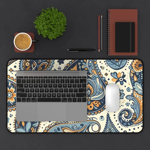 Paisley Neoprene Desk Mat - High-quality 3mm Anti-slip - Dipaliz - Workstation & Cubicle Accessories