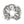 Floral Grey Scrunchie - Eco-friendly Hair Accessory - Dipaliz - Ponytail Holders