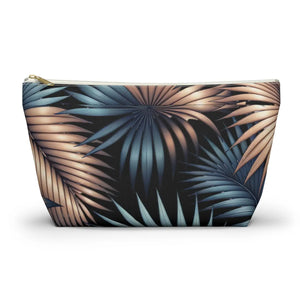 Palm Leaves Toiletry Bag – Eco-friendly Travel - Dipaliz - Makeup Bags