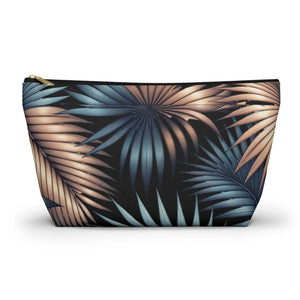 Palm Leaves Toiletry Bag – Eco-friendly Travel - Dipaliz - Makeup Bags