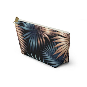 Palm Leaves Toiletry Bag – Eco-friendly Travel - Dipaliz - Makeup Bags