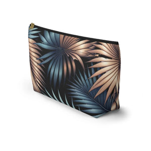 Palm Leaves Toiletry Bag – Eco-friendly Travel - Dipaliz - Makeup Bags