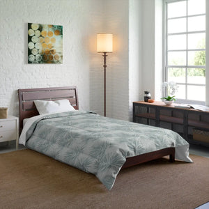 Palm Leaves Comforter – Polyester Bedding - Dipaliz - Quilts & Comforters
