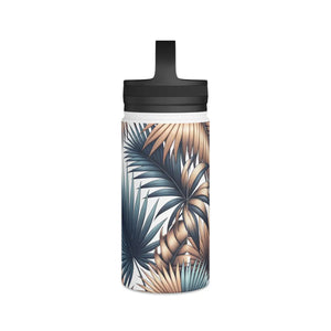 Palm Leaves Water Bottle Trio - Stainless Steel - Dipaliz - Bottles