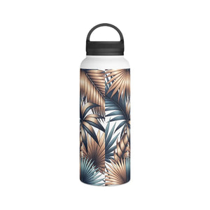 Palm Leaves Water Bottle Trio - Stainless Steel - Dipaliz - Bottles