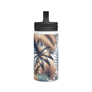 Palm Leaves Water Bottle Trio - Stainless Steel - Dipaliz - Bottles