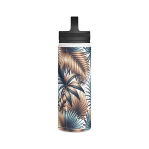 Palm Leaves Water Bottle Trio - Stainless Steel - Dipaliz - Bottles