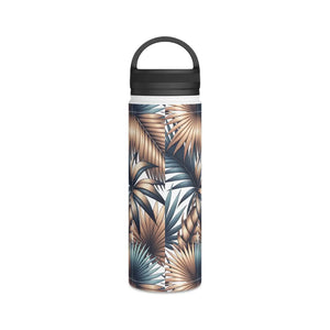 Palm Leaves Water Bottle Trio - Stainless Steel - Dipaliz - Bottles