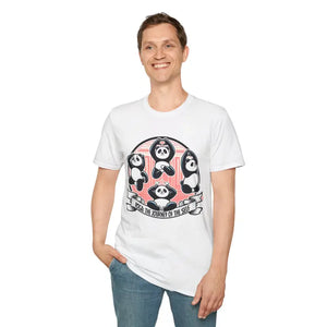 Panda Journey Unisex Ring-spun Cotton Animal Lovers Tee - Dipaliz - T-shirts